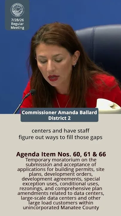 Bits From the Board: Data Center Moratorium (Video)