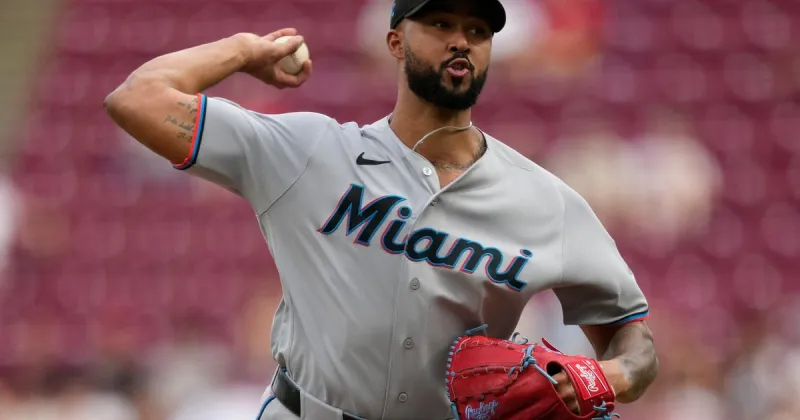 Sandy Alcantara's 25 2/3-inning scoreless streak ends in Miami Marlins' 1-0 loss to Cincinnati Reds