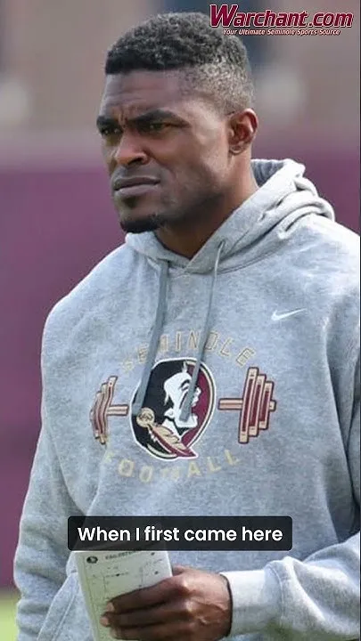 APEX PREDATOR | FSU LB's Coach Ernie Sims wants his guys to arrive to the ball PISSED OFF  #fsu (Video)