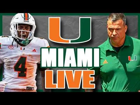 JORDAN LYLE, CAM VAUGHN, CAMP UPDATE / Miami Hurricanes LIVE 489 (Video)