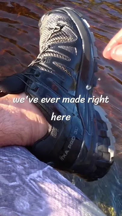Best Shoes For Walking In Creeks - Salomon 3D (Video)