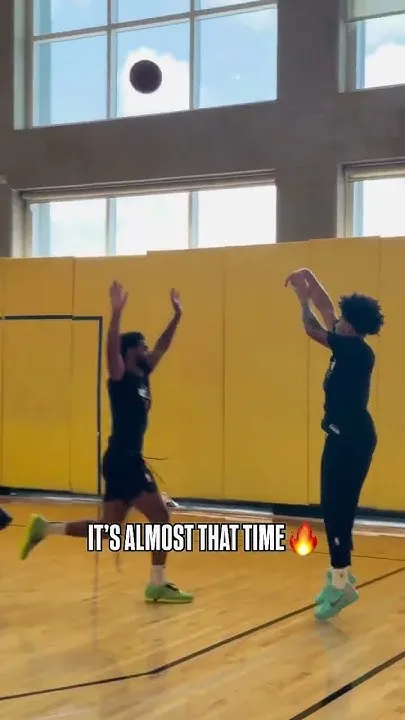 The work is underway... #nba #miamiheat #practice (Video)