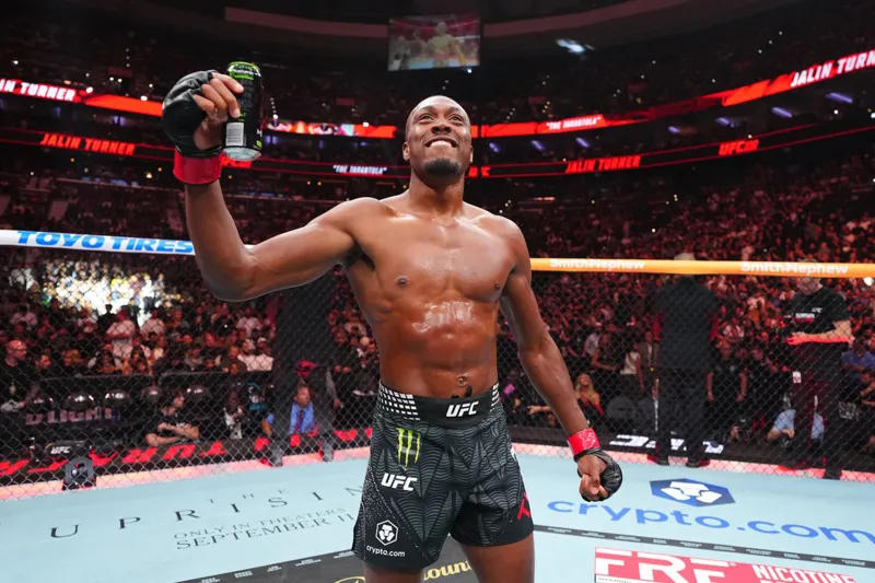 Jalin Turner Won a UFC Fight in 39 Seconds, Then Thanked Jesus. He Used to Think That Was "the Corniest Thing."