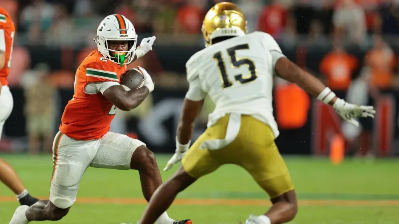Michael Irvin has already got Notre Dame on his mind, but Miami has bigger fish to fry