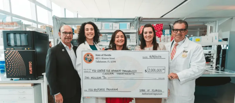 State of Florida invests $2 million to expand FIU's personalized cancer treatment program