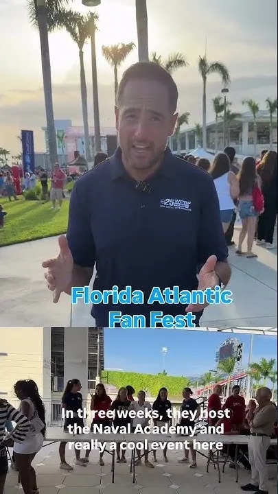Fan Fest at Florida Atlantic University (Video)
