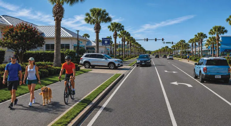 Residents Challenge SUN Trail Route Along A1A Beach Boulevard