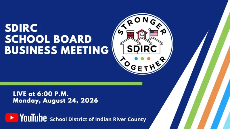 School Board Business Meeting 6 p.m. 8/24/26 (Video)
