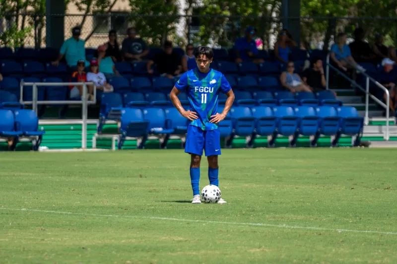 FGCU men's soccer concedes late goal in loss to Charleston