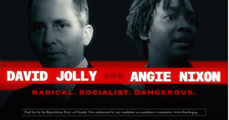 It's Official: David Jolly's Running Mate Is DSA Socialist Angie Nixon