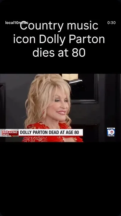 Country music icon Dolly Parton dies at 80 (Video)