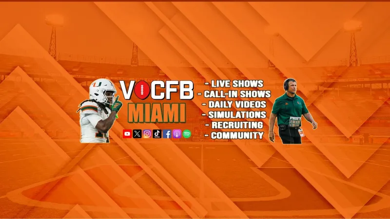 NINE DAYS & COUNTING / Miami Hurricanes LIVE 490 (Video)
