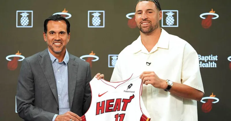 'It's a redemption season': NBA veteran Klay Thompson arrives in Miami