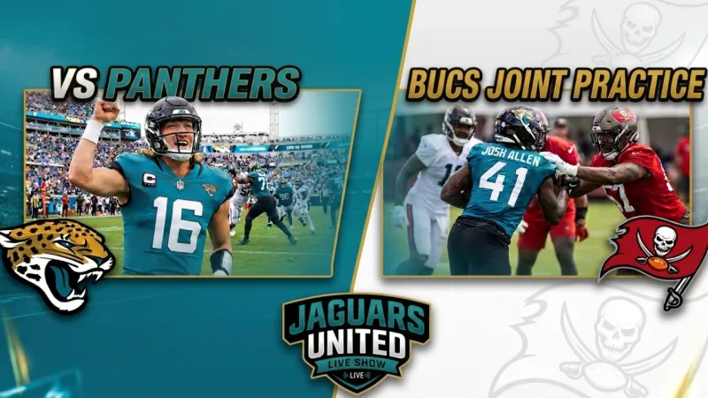 Jags United Live Show - Jags/Panthers Breakdown, Jags/Bucs Update (Video)