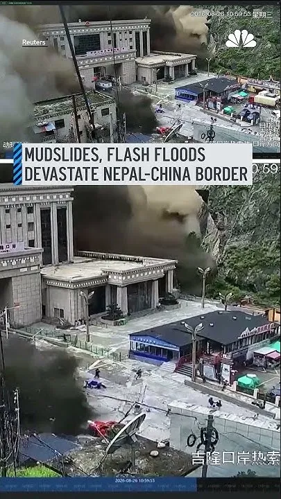 Mudslides, flash floods devastate Nepal-China border (Video)