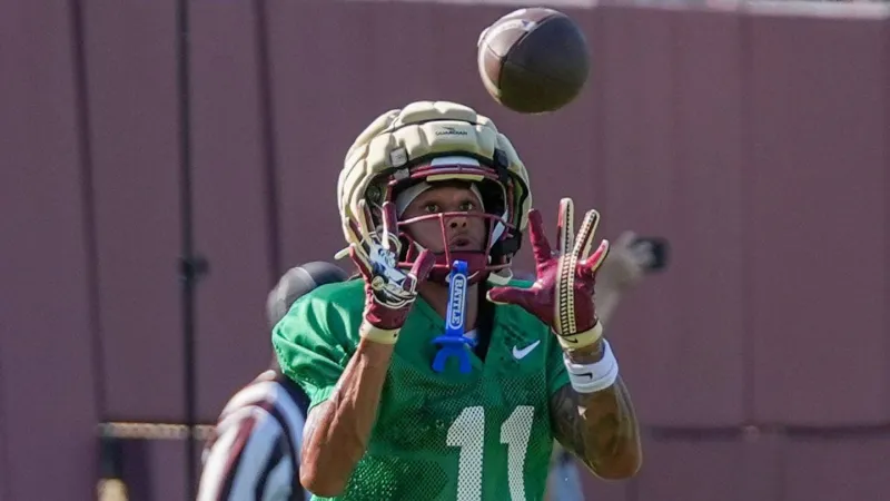 FSU WR Devin Carter's injury will show the advantages of the NCAA's new 5-in-5 rules