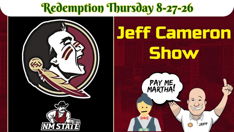 Redemption Thursday on the Jeff Cameron Show | FSU Football | College Football (Video)