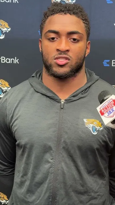 Jaguars Bryan Thomas Jr. (defense) talks about big game vs. Bucs (Video)