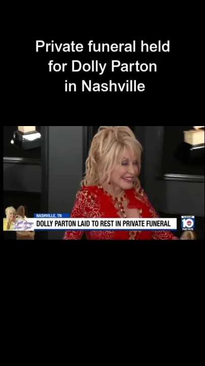 Private funeral held for Dolly Parton in Nashville (Video)