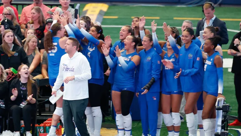 Ryan Theis gets an early measuring stick for Florida volleyball's rebound