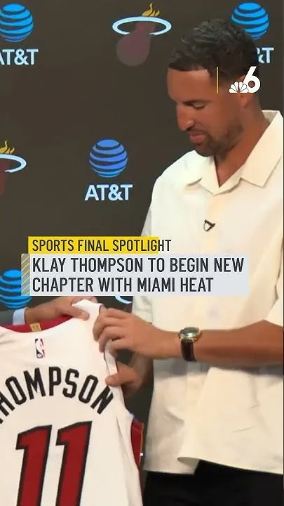 Klay Thompson to begin new chapter with Miami Heat (Video)