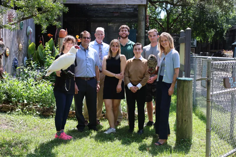 UWF marketing students help local wildlife sanctuary