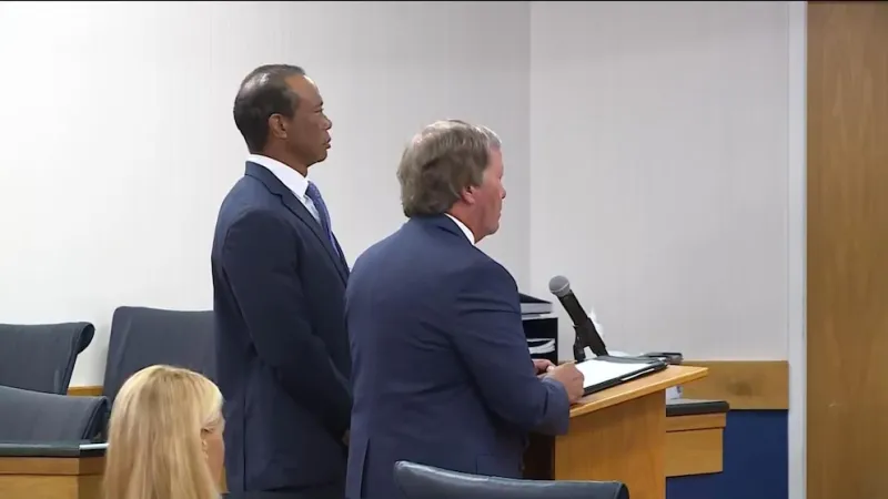 Tiger Woods changes plea in DUI case, driver's license suspended for 5 years
