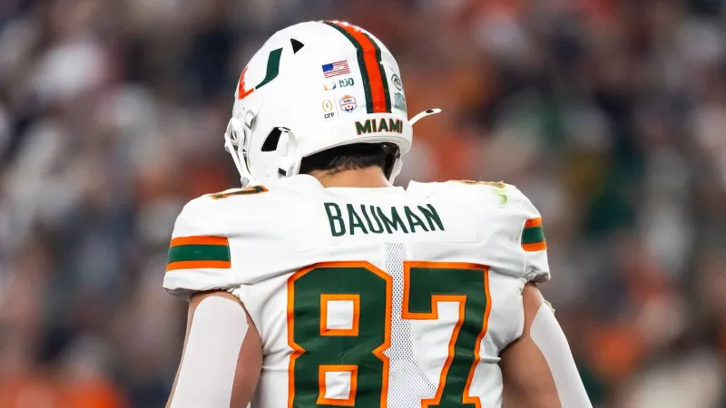 Former Miami Hurricanes TE Alex Bauman filing TRO against NCAA for 5th year