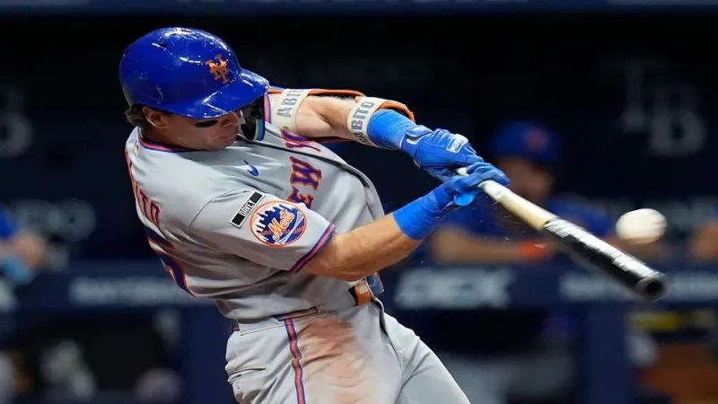 Nick Morabito sparks Mets with 3-run double for first hit, makes dazzling catch in 10-4 win vs. Rays