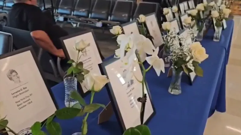 United Airlines honors lives lost in 9/11 attacks with display inside FLL