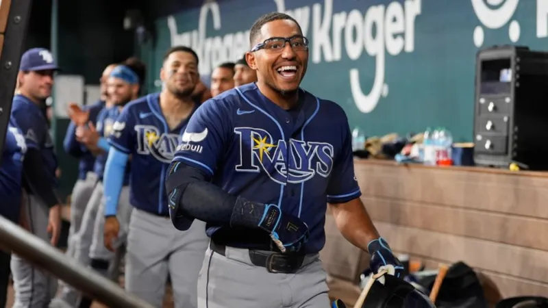 Aranda and Palacios homer as Rays overcome first Rangers grand slam of season in 7-6 win