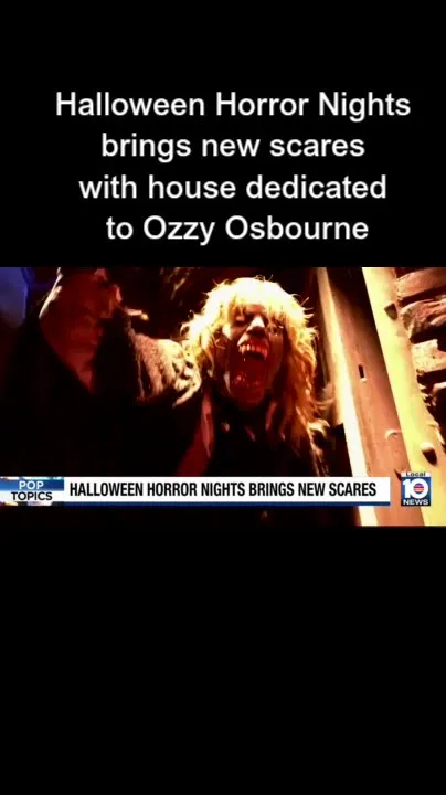 Halloween Horror Nights brings new scares with house dedicated to Ozzy Osbourne (Video)