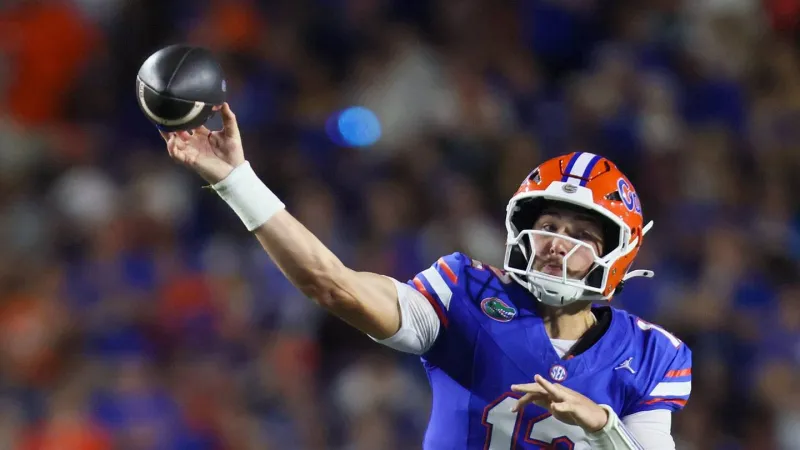 One throw separated Aaron Philo's Florida debut from DJ Lagway's Baylor heartbreak