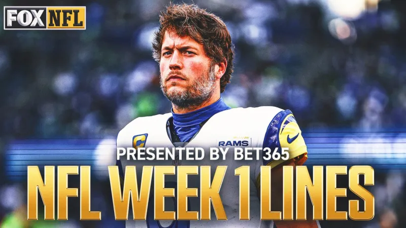 2026 NFL Odds Week 1: Lines, Spreads For All 16 Games