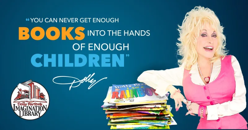 Jefferson County children can get free books through Dolly Parton's Imagination Library