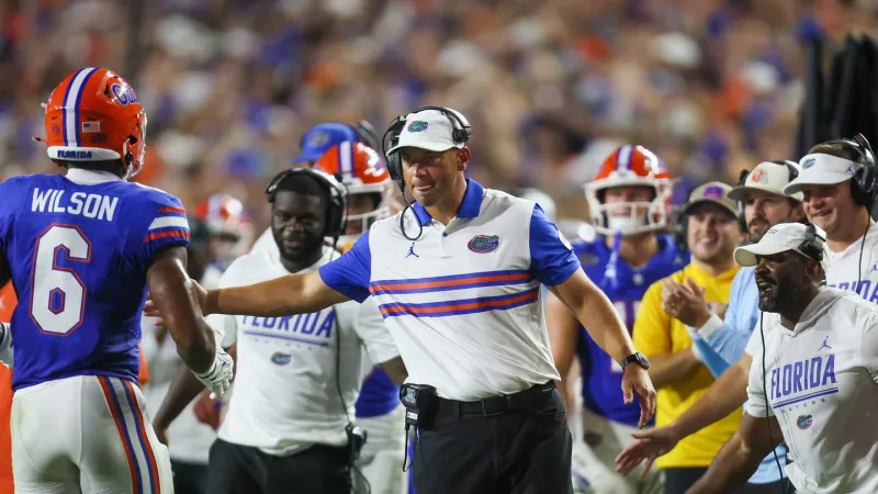 Florida's 45-point win changes nothing in the polls as AP voters reward shakier performances