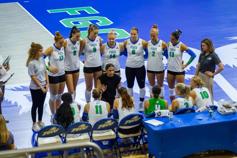 FGCU volleyball splits two-game outing at Sunshine State Classic tournament