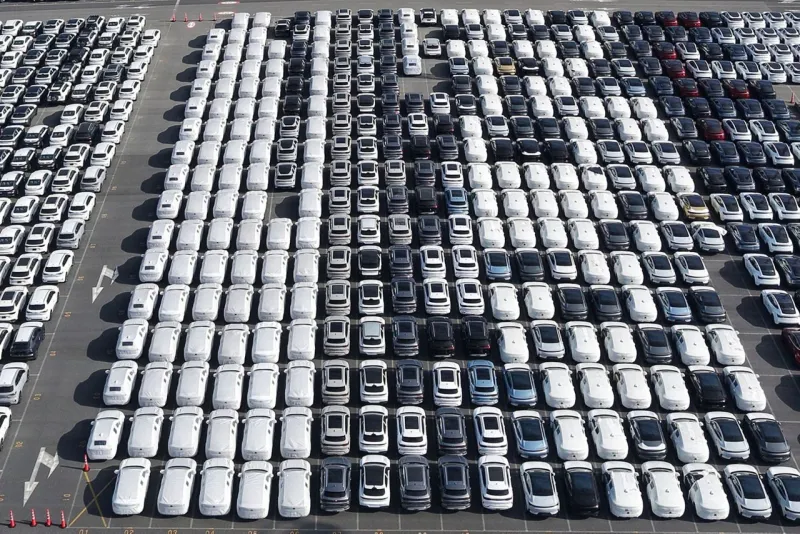 China's car exports in first 8 months surpass 2025 total, as EV sales soar