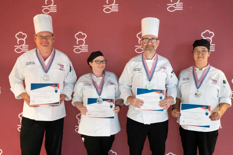 Campus Dining Culinary Team Wins Silver at Annual Conference