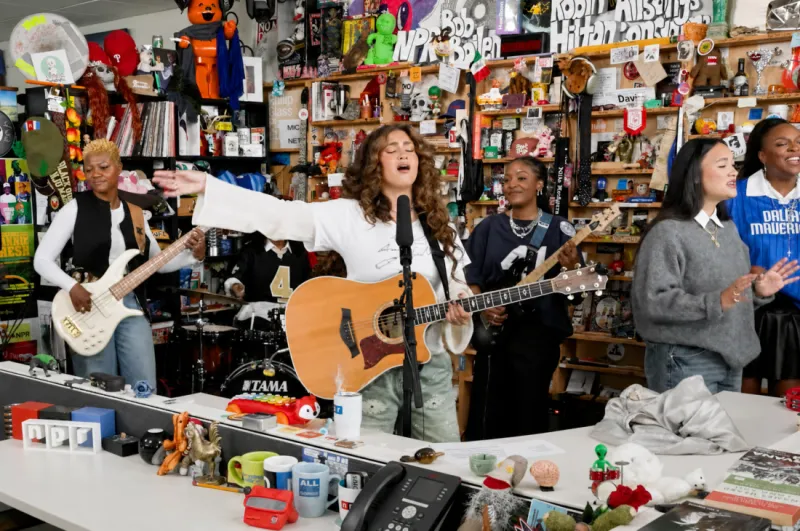Tori Kelly Performed Her Album 'God Must Really Love Me' on NPR's Tiny Desk
