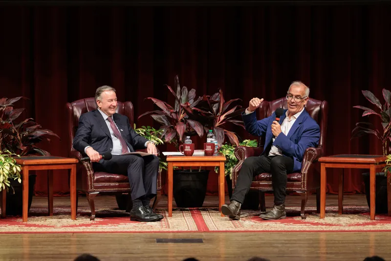 Author David Brooks urges FSU audience to find purpose, passion in higher education