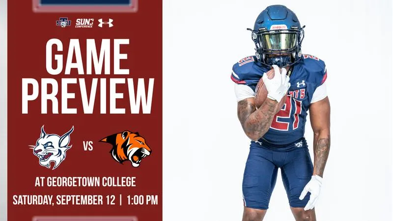 Football Travels to Georgetown for Top 25 Matchup