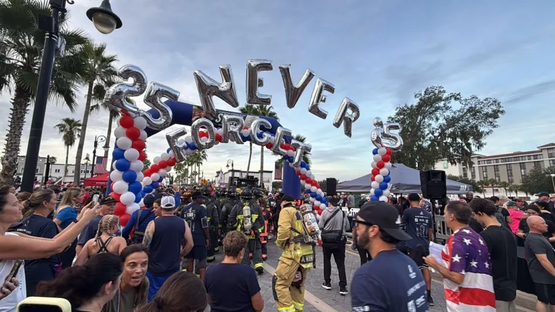 Over 2,000 people honor fallen first responders at Tunnel to Towers Orlando 5K