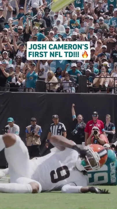 First Catch. First TD. #CLEvsJAX #DUUUVAL (Video)