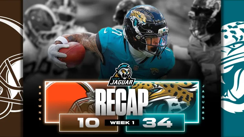 Jaguars DESTROY Browns in Season Opener (Video)