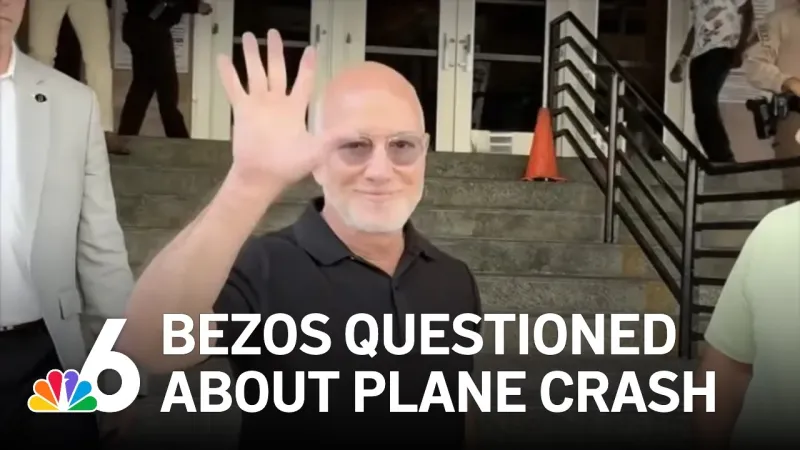 Jeff Bezos questioned by NBC6 about deadly Amazon plane crash (Video)