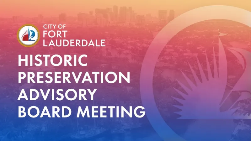 Historic Preservation Board Meeting on October 5, 2026 (Video)