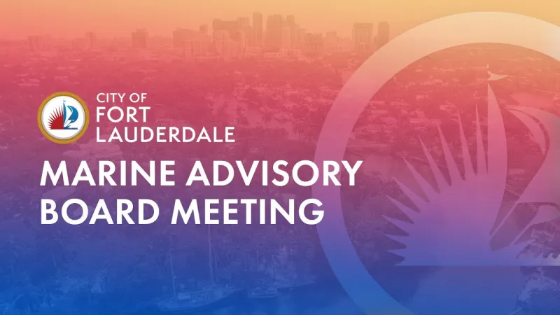 Marine Advisory Board Meeting on October 1, 2026 (Video)