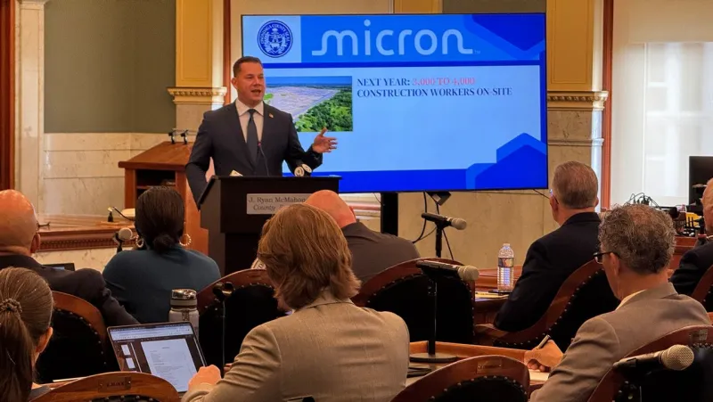 Onondaga County Executive Ryan McMahon announces 2027 executive budget
