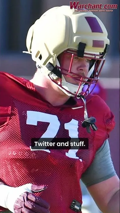Losing Weighs Heavy | Even without social media, OL Nate Pabst feels the weight of losing at FSU (Video)